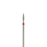 Fresa/Broca de diamante, forma de llama roja 1.8 8mm